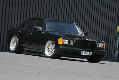 Mercedes Benz W126 V8 560SE on AMG Rims Project by Sheikh - YouTube