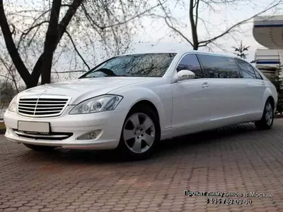Аренда авто класса люкс Мерседес S-class W221 в Минске | Luxcar