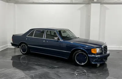 1987 Mercedes 420 SEL For Sale – 18,792 Original Miles - Anthracite w/  Burgundy - Mercedes Market Classified - Mercedes Market