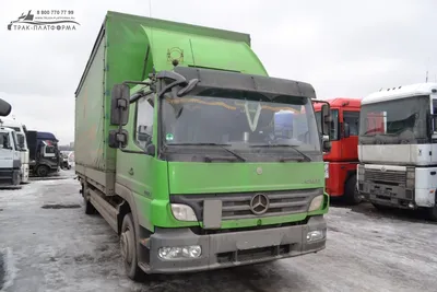 Фургон Mercedes Atego на 5 тонн с подъемником в аренду - Фургоны. ЦЕНТРУС -  Киев, Украина