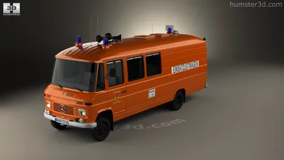 Mercedes-Benz L 508 D Emergency Command Vehicle 1978 3D model - Download  Vehicles on 3DModels.org
