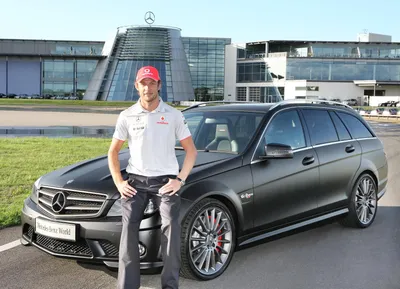 Formula One Champion Jenson Button Collects DR 520 From Mercedes-Benz World  - Web Exclusive