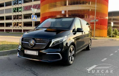 Аренда авто минивэн Мерседес V-class по лучшей цене в Минске! | Luxcar