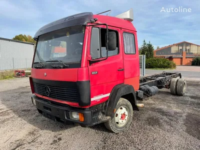 Mercedes-Benz 817 spring chassis truck for sale Germany Sottrum, AB30898