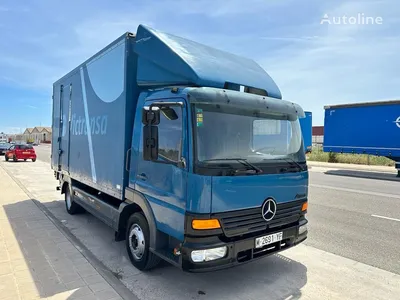 Mercedes-Benz ATEGO 815 box truck for sale Spain Paiporta, EB33889