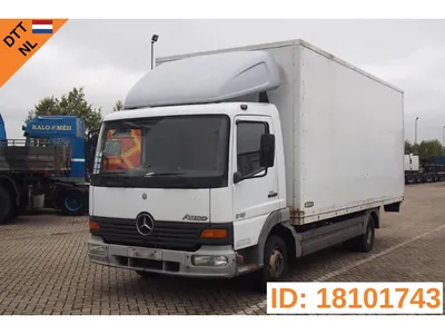 MERCEDES BENZ Atego 815 for sale, Box truck - 1083570