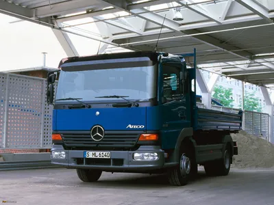 Box truck Mercedes-Benz Atego 815 Koffer + Tail Lift, 8250 EUR - Truck1 ID  - 7864281