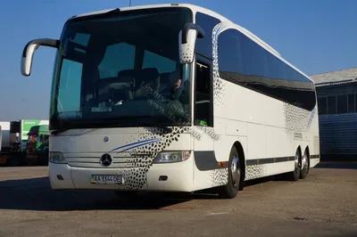 Серый автобус Mercedes Travego 58 мест аренда | CITY-BUS