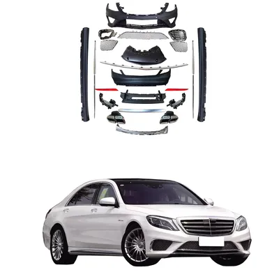 Trimla Front Tow Cover Fit 17-21 Mercedes Benz S Class W222 Facelift for  S300 S320 S350 S350d S400 S400d S450 S500 S560 S600 2017 2018 2019 2020  2021 bumper towing Hook Eye Cap A2228850500 - Walmart.com