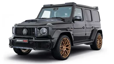 Brabus Goes Black And Gold With Mercedes-AMG G63