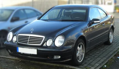 File:Mercedes CLK Elegance W208 (Facelift, 1999–2002) front MJ.JPG -  Wikimedia Commons