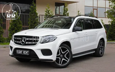 Новый белый Mercedes Benz GLS - новости Right Rent