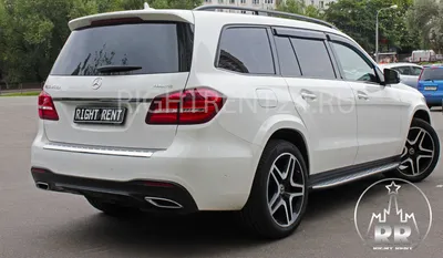 Новый белый Mercedes Benz GLS - новости Right Rent