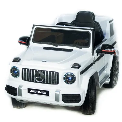 Детский электромобиль Джип ToyLand Mercedes Benz GLB Белый купить в  интернет-магазине Топрадар в Москве