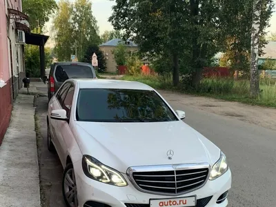 Mercedes E-class W212 рестайлинг аренда с водителем в Москве