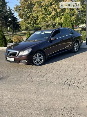 Mercedes-Benz E-Class 2009, 2010, 2011, 2012, седан, 4 поколение, W212  технические характеристики и комплектации