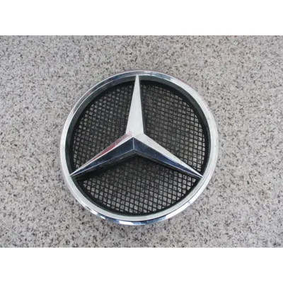 Эмблема на капот Mercedes Benz (56мм) - значек амг на капот мерседес