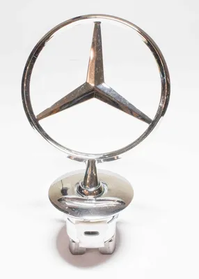 Купить значок (эмблема) на капот Мерседес — Шильдики Mercedes W140, W220,  W210, W202, W211, W203, W208, W124