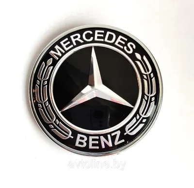 Эмблема на руль / капот Mercedes-Benz 52мм