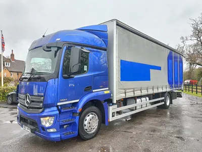 EURO 6 2017 MERCEDES ACTROS 1827 30FT CURTAINSIDER - Airport Autos I Surrey