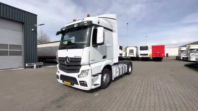 Mercedes-Benz Actros 2663 6X2 MACHINE TRANSPORT EURO 6 RETARDER | Loading  ramp truck - TrucksNL