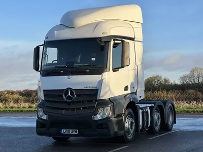 MERCEDES ACTROS 2532 *EURO 6* 26 TONNE CURTAINSIDE 2014 DK14 YNT - Fleetex