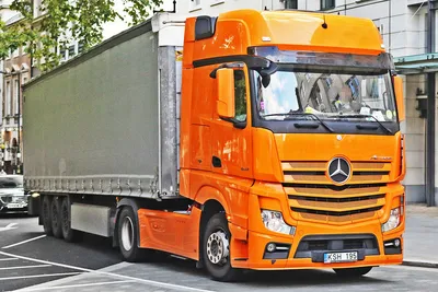 Mercedes-Benz Actros 1845, LOWDECK, EURO 6 - грузовики с центром МДП