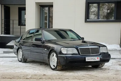 Mercedes-Benz S600 W140 — Кабанчик из 90-х | АВТОНЬЮС | Дзен