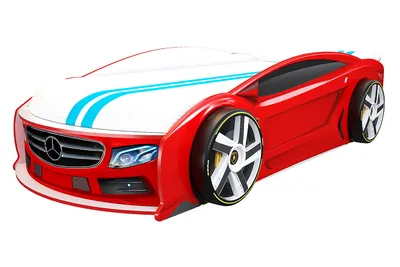 Кровать-машина КарлСон Roadster Мерседес (Красный) купить за 13990 руб. в  интернет магазине с доставкой в Москва и область и сборкой
