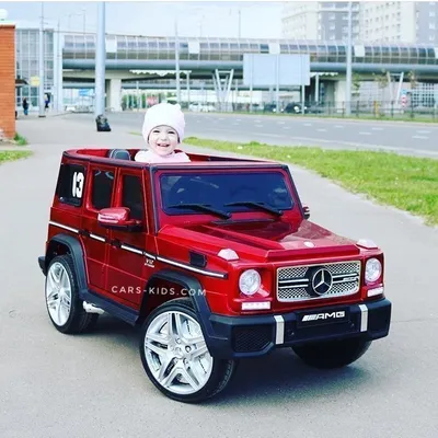 Детский Электромобиль BARTY Mercedes-Benz S63 AMG красный купить в Москве