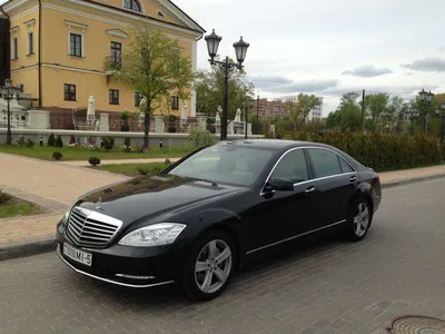 Mercedes S-класс W221 long restyling