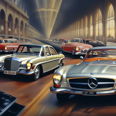 Набор букв от Mercedes. — «История автомобилестроения» на DRIVE2