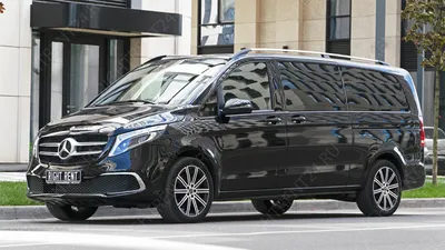 Аренда минивэна Mercedes-Benz V-class 2021 Extra Long черный с водителем в  Москве, цена от 3000 р/ч