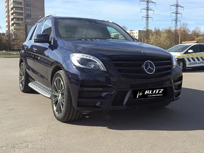 Купить ME-ML-W164F-BK1 Тюнинг обвес от Maxton Design для Mercedes ML W164  рестайл в наличии