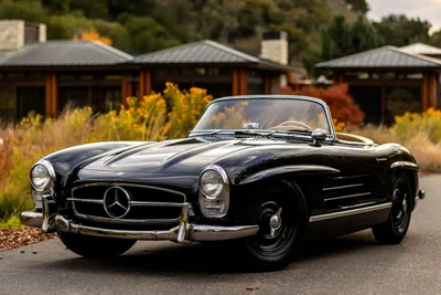 SOLD 1957 Mercedes-Benz 300SL Roadster - Scott Grundfor Company - Classic  Collectible Mercedes Benz Cars