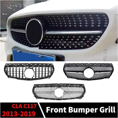 Amazon.com: Facelift Tuning Front Grille Bumper Grill GT Diamond Mesh  Compatible For Mercedes Benz CLA C117 W117 C118 W118 2013-2022 180 200 220  CLA260 (Color : C118 Diamond Silver) : Automotive