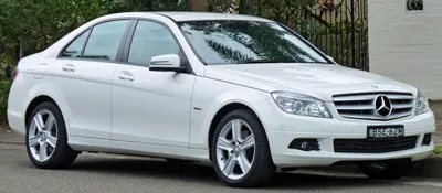 File:2010 Mercedes-Benz C 200 CGI (W 204) Classic sedan (2010-09-23) 01.jpg  - Wikimedia Commons