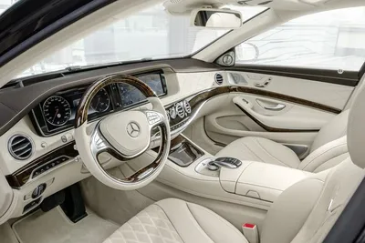 Появились фото салона нового поколения Mercedes-Benz S-Class
