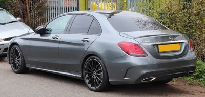 File:2020 Mercedes-Benz C300 AMG Line Night Edition Premium 2.0 Rear.jpg -  Wikipedia