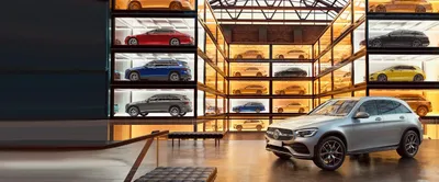 Новый Mercedes GLC: салон от C-класса и подруливающие колеса - Российская  газета