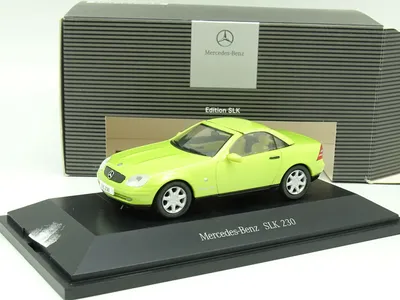 Herpa 1/43 - Mercedes SLK 230 R170 Green | eBay