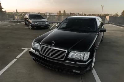 Mercedes-Benz S-Class 1994-1998 Dimensions Side View