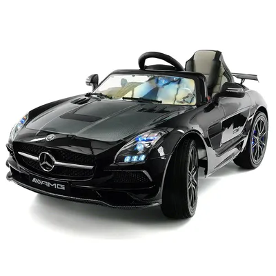 Mercedes SLS AMG Final Edition 12V Kids Ride-On Car with Parental Remote |  Black