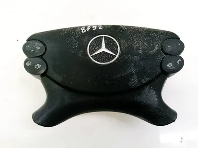 Mercedes W209 CLK500 E350 SL500 Steering Wheel Airbag Air Bag Black OEM |  eBay