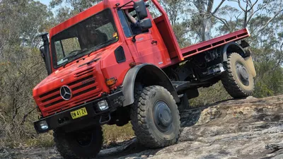 This Massive Unimog U500 Is the Ultimate Insane Mercedes Pickup Truck -  YouTube