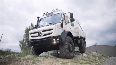 1979 Mercedes-Benz Unimog DOKA White FINE ART PRINT