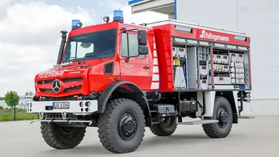 Mercedes Unimog Fire Trucks, Ambulance Revealed For 2023 FIREmobil