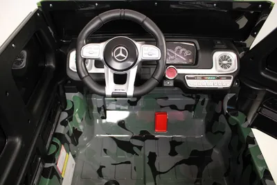 Детский электромобиль Mercedes-AMG G63 4WD (S307) камуфляж | RiverToys.ru
