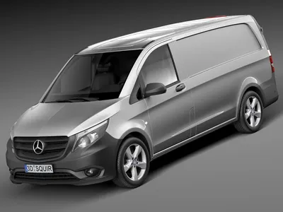Mercedes Vito Panel Van 2015 - 3D Model by SQUIR