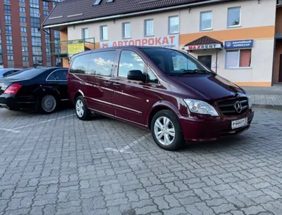 8-ми местный Mercedes Vito - пассажирский микроавтобус напрокат в  Калининграде